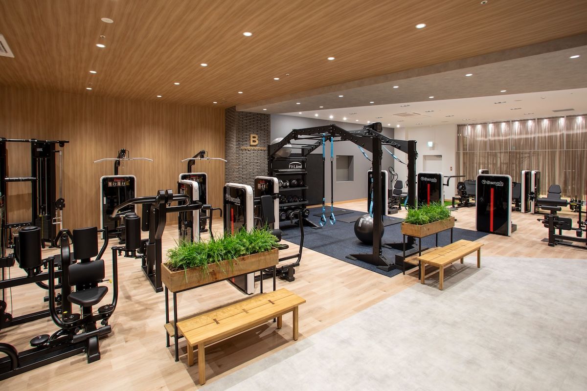 ジムエリア予約